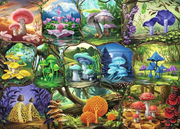 Beautiful Mushrooms - Standard Adult Puzzle, 1000 Pieces