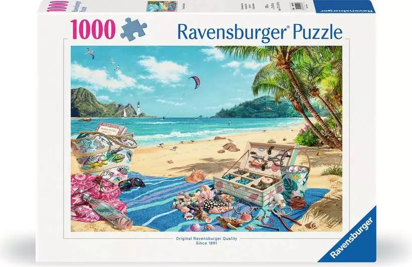 The Shell Collector - Standard Adult Puzzle, 1000 Pieces
