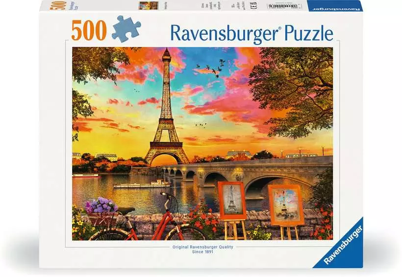 Evening in Paris - Standard Adult Puzzle, 500 Pieces
