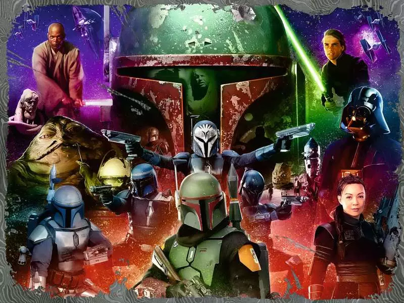 Boba Fett: Bounty Hunter - Standard Adult Puzzle, 1500 Pieces