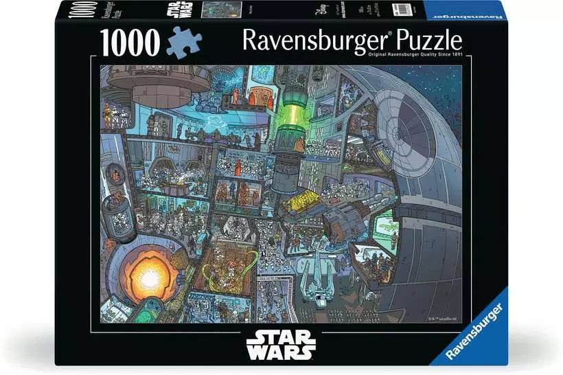 Star Wars: Where's Wookiee - Standard Adult Puzzle, 1000 Pieces