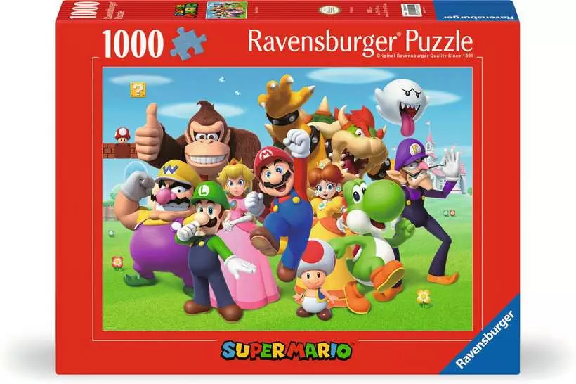 Nintendo: Super Mario - Standard Adult Puzzle, 1000 Pieces