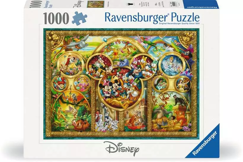 Disney Classics: The Best Disney Themes - Standard Adult Puzzle, 1000 Pieces