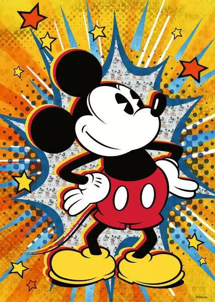 Disney: Retro Mickey - Standard Adult Puzzle, 1000 Pieces