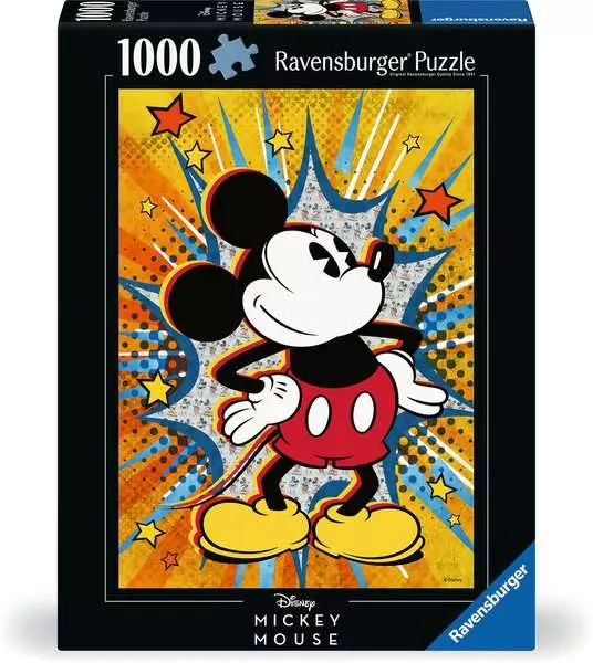 Disney: Retro Mickey - Standard Adult Puzzle, 1000 Pieces