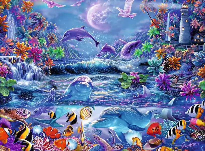 Moonlit Magic - Star Line, 500 Pieces