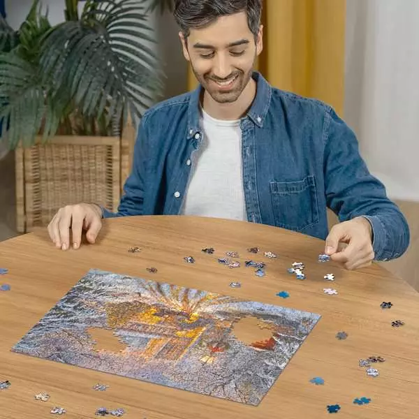 Glow in the Dark: Magical Christmas - Star Line, 500 Pieces