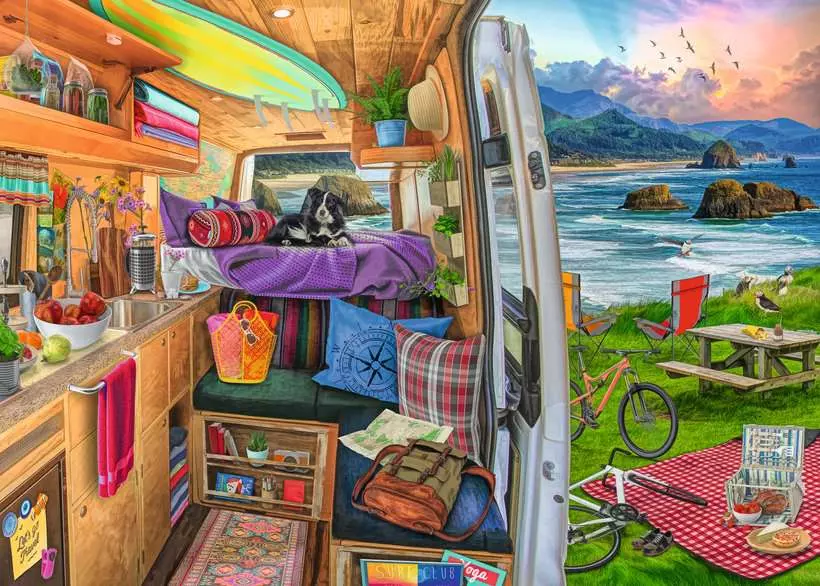 Rig Views - Standard Adult Puzzle, 1000 Pieces
