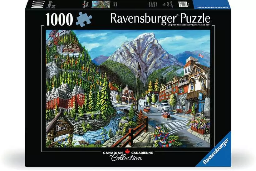 Welcome to Banff - Standard Adult Puzzle, 1000 Pieces