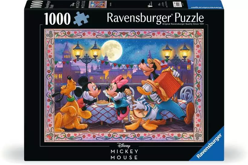 Disney: Mosaic Mickey - Standard Adult Puzzle, 1000 Pieces