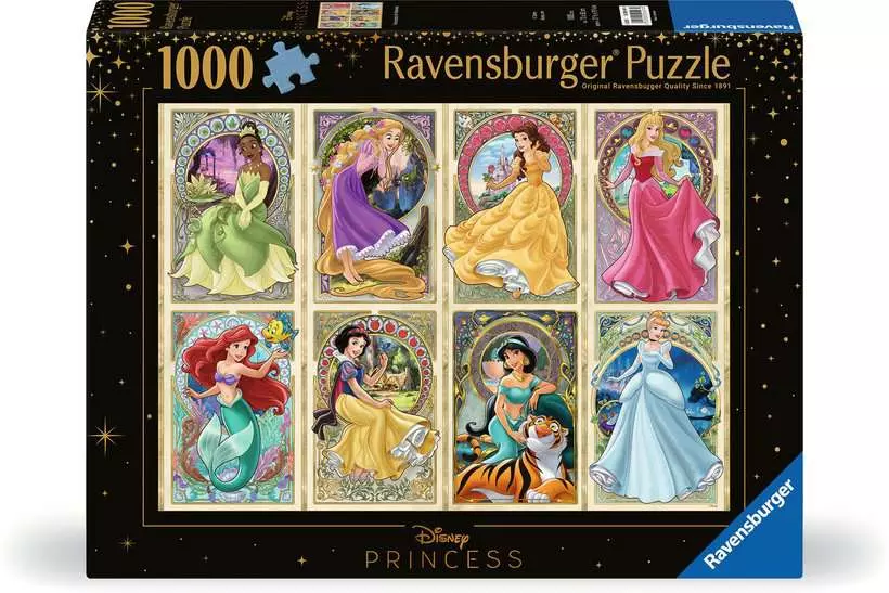 Disney: Art Nouveau Princess - Standard Adult Puzzle, 1000 Pieces