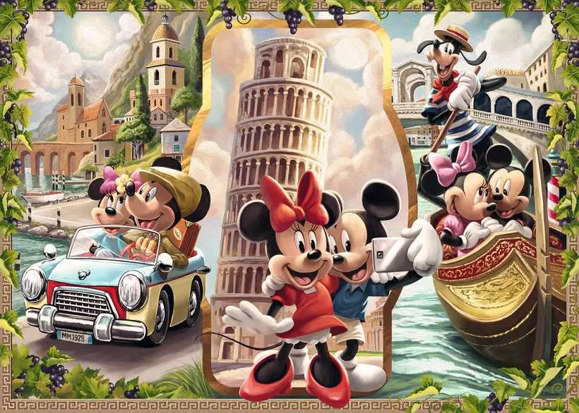Disney: Vacation Mickey and Minnie - Standard Adult Puzzle, 1000 Pieces