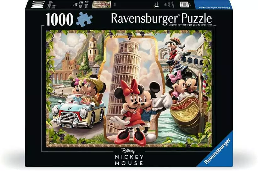Disney: Vacation Mickey and Minnie - Standard Adult Puzzle, 1000 Pieces