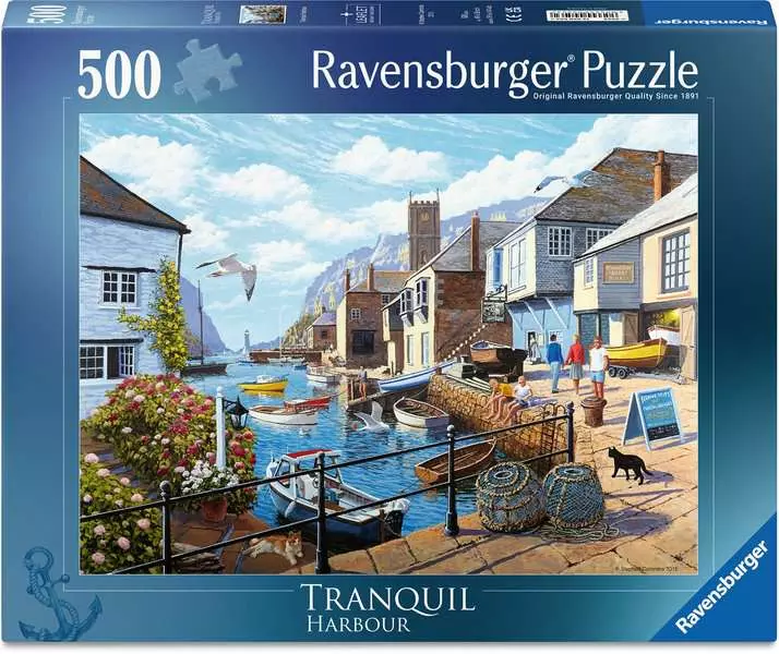 Tranquil Harbour - Standard Adult Puzzle, 500 Pieces