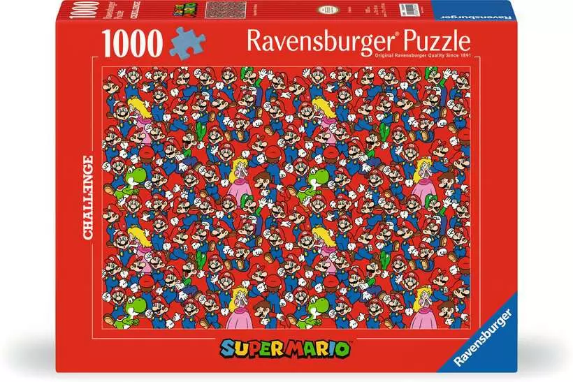 Nintendo: Super Mario - Challenge, 1000 Pieces