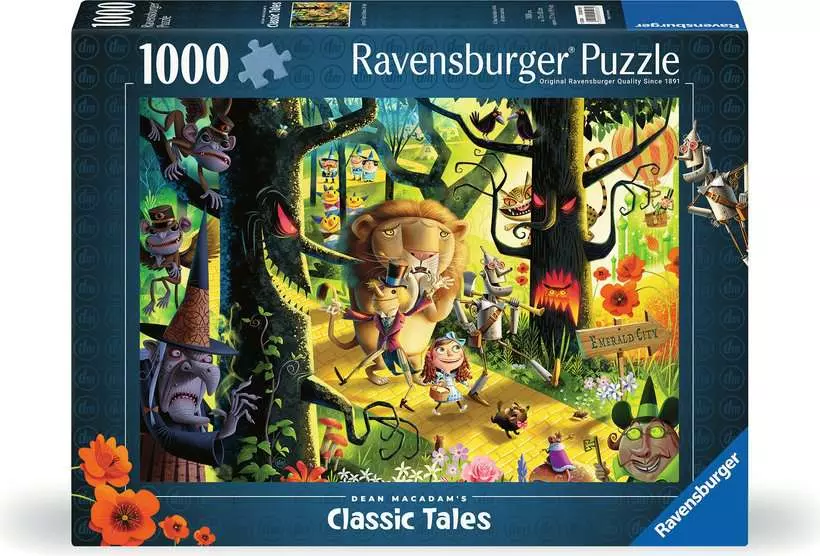Lions & Tigers & Bears, Oh My! - Standard Adult Puzzle, 1000 Pieces