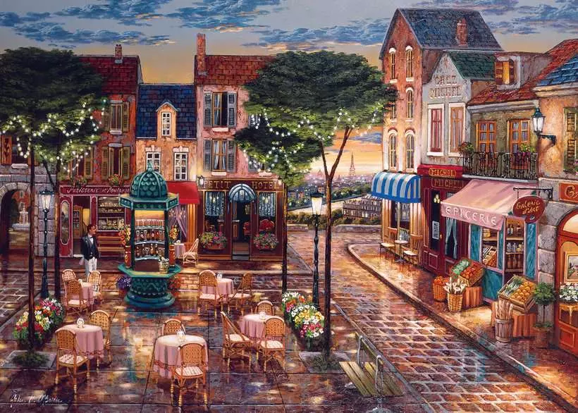 Paris Impressions - Standard Adult Puzzle, 1000 Pieces