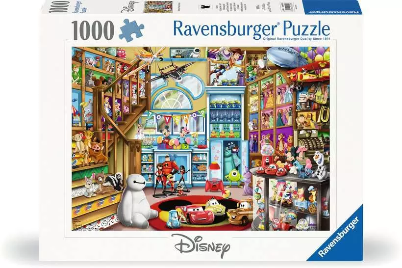Disney Classics: Disney & Pixar Toy Store - Standard Adult Puzzle, 1000 Pieces
