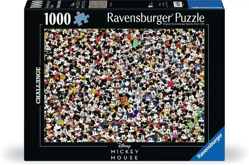 Disney: Mickey Mouse - Challenge, 1000 Pieces