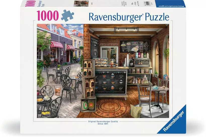 Quaint Cafe - Standard Adult Puzzle, 1000 Pieces
