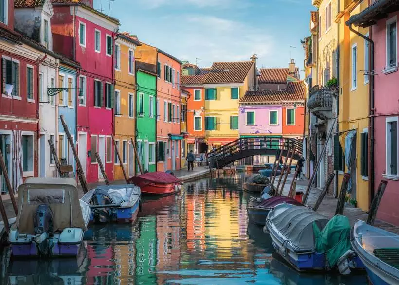 Burano, Italy - Standard Adult Puzzle, 1000 Pieces
