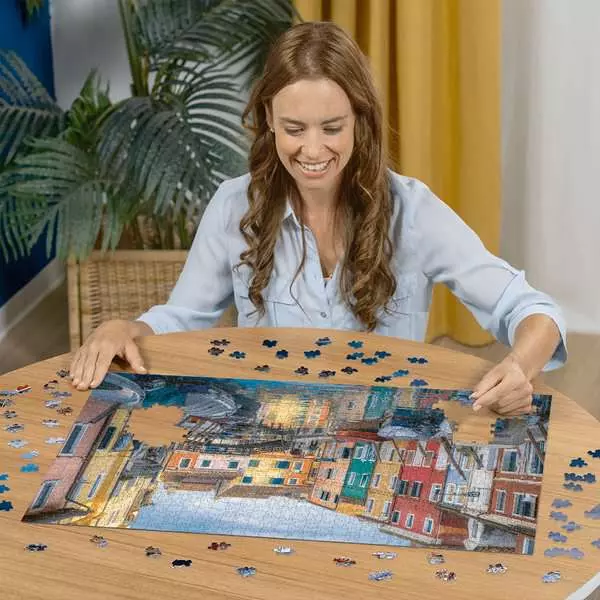 Burano, Italy - Standard Adult Puzzle, 1000 Pieces