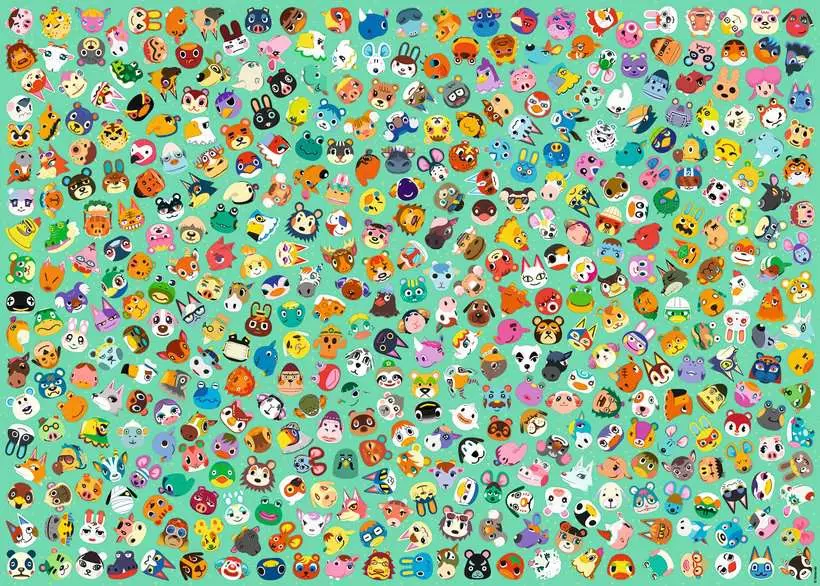Animal Crossing - Challenge, 1000 Pieces