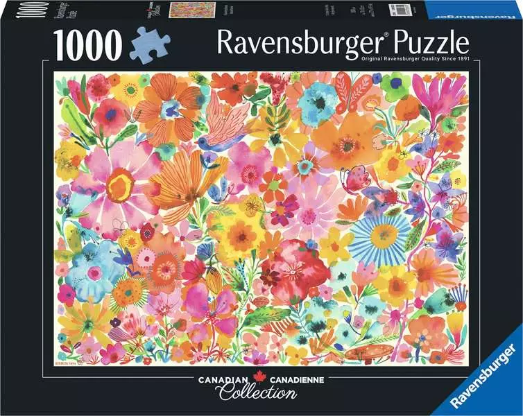 Blossoming Beauties - Canadian Collection, 1000 Pieces