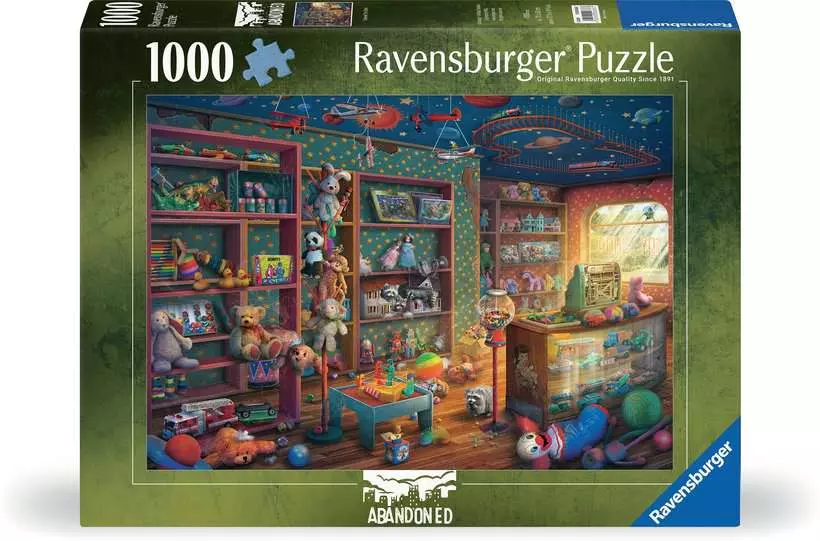 Abandoned Series: Tattered Toy Store - Standard Adult Puzzle, 1000 Pieces