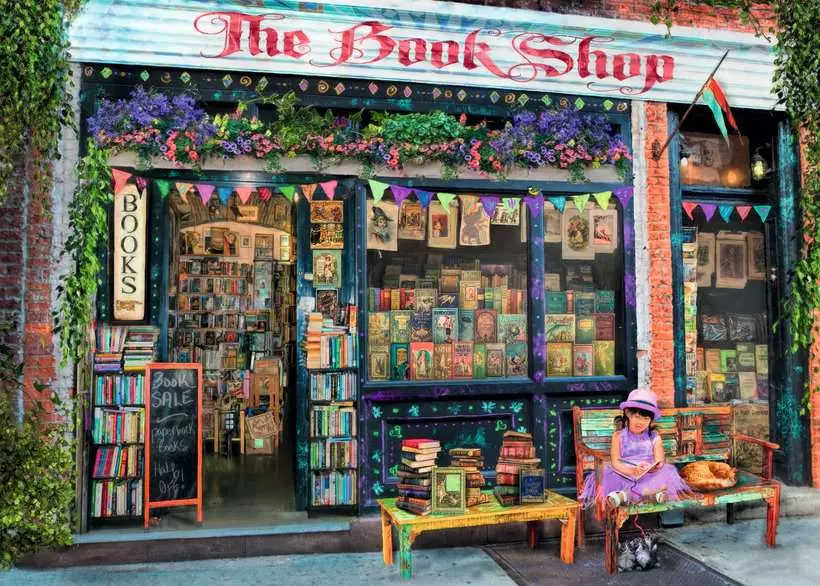 The Bookshop - Standard Adult Puzzle, 1000 Pieces