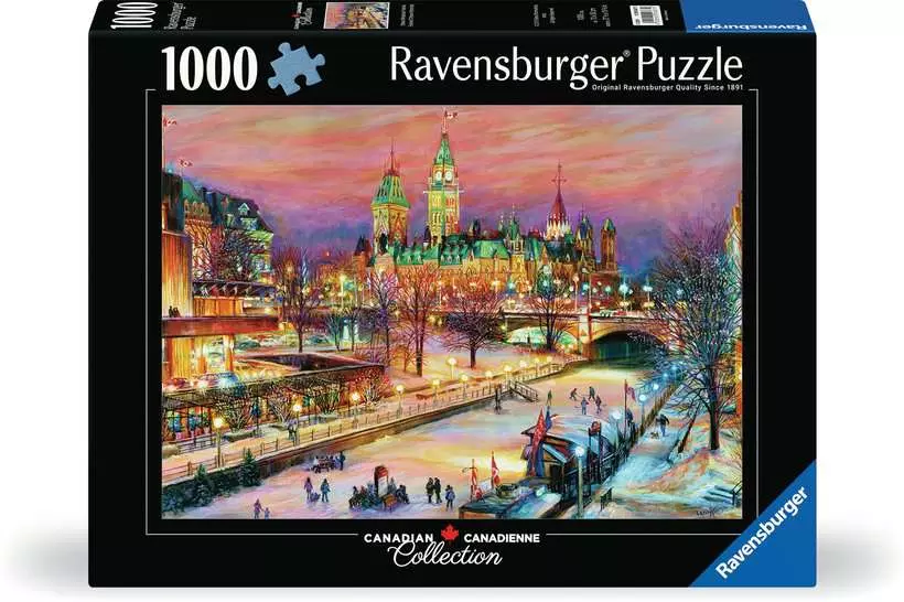 Ottawa Winterlude Festival - Standard Adult Puzzle, 1000 Pieces