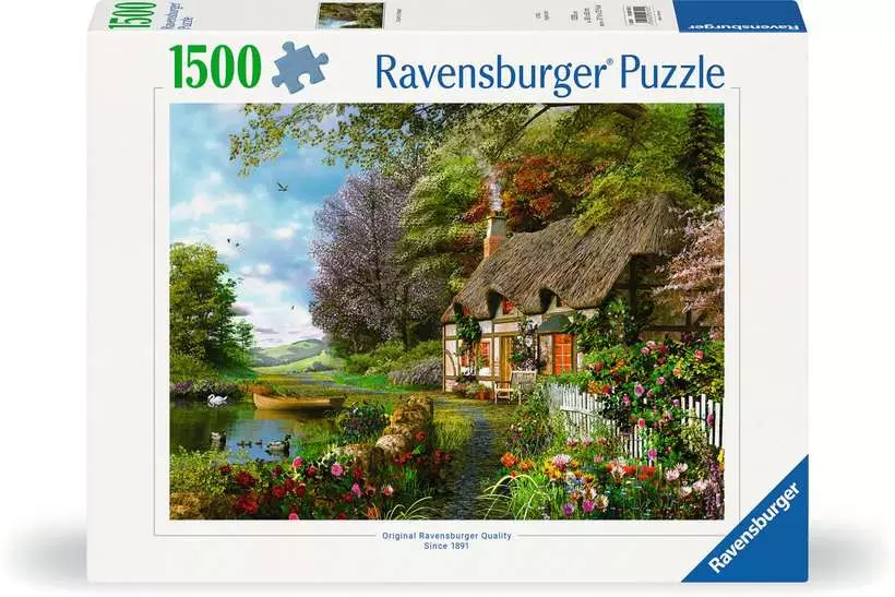 Country Cottage - Standard Adult Puzzle, 1500 Pieces