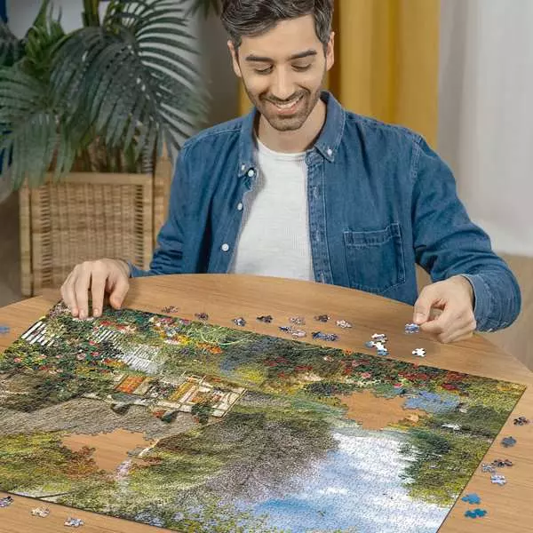 Country Cottage - Standard Adult Puzzle, 1500 Pieces