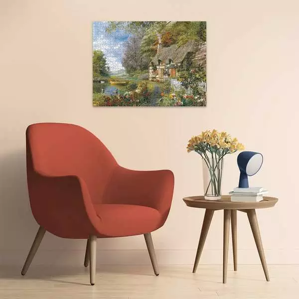 Country Cottage - Standard Adult Puzzle, 1500 Pieces