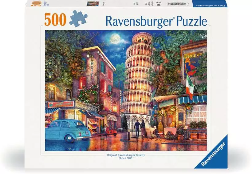 Evening in Pisa - Standard Adult Puzzle, 500 Pieces