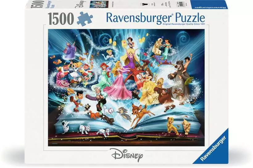 Disney Classics: Disney’s Magical Storybook - Standard Adult Puzzle, 1500 Pieces