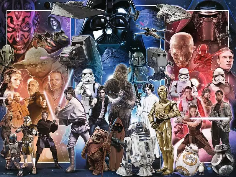 Star Wars: Whole Universe - Standard Adult Puzzle, 1500 Pieces