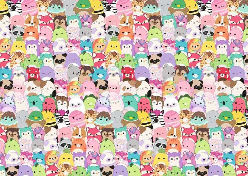 Squishmallows  - Challenge, 1000 Pieces