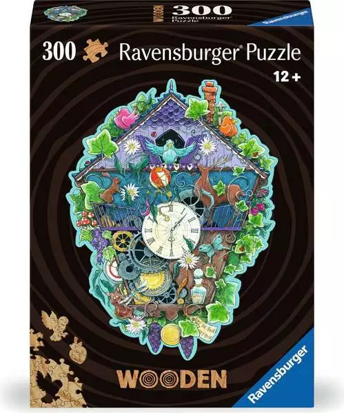 Cuckoo Clock - Wooden Puzzles, 300 Pieces