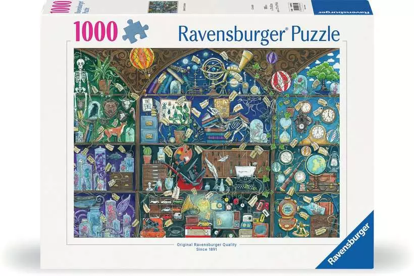 Cabinet of Curiosities - Standard Adult Puzzle, 1000 Pieces