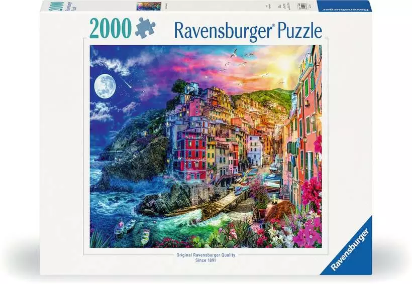 Colorful Cinque Terre - Standard Adult Puzzle, 2000 Pieces