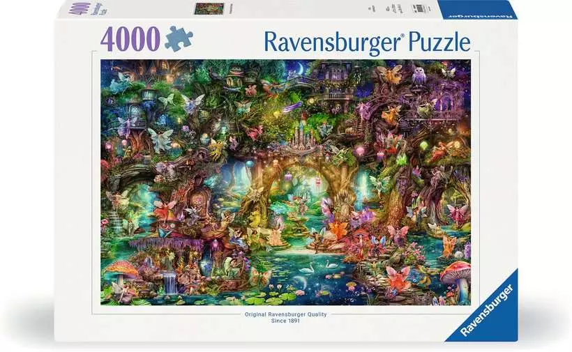 The Hidden World of Fairies - Standard Adult Puzzle, 4000 Pieces