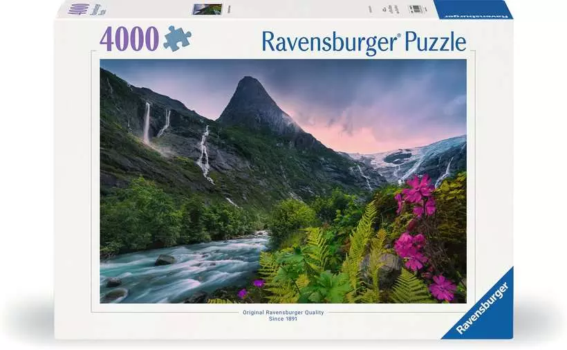 Stunning Mountain Vibes - Standard Adult Puzzle, 4000 Pieces