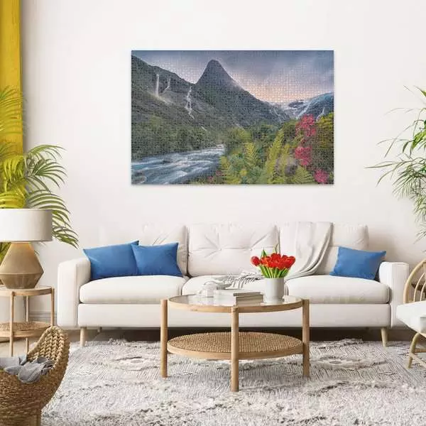 Stunning Mountain Vibes - Standard Adult Puzzle, 4000 Pieces