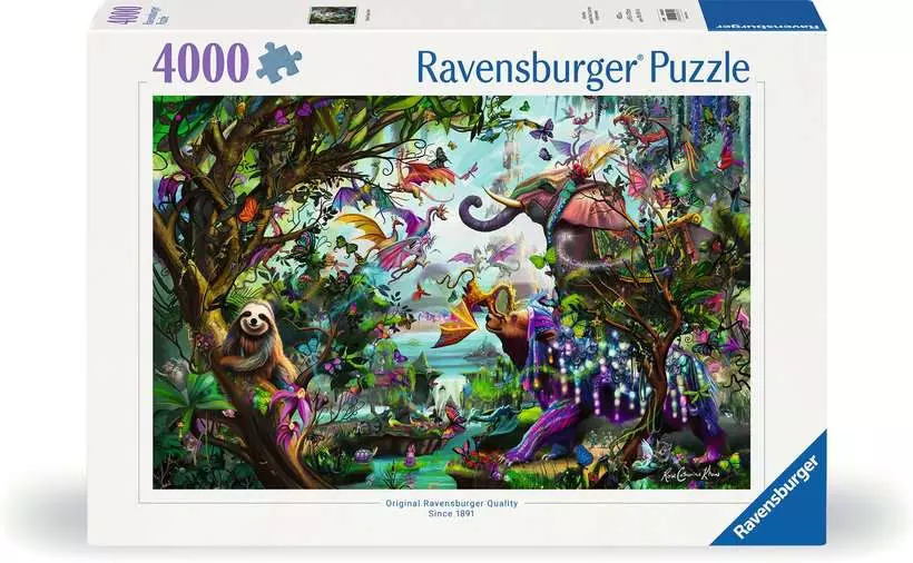 Tropical Dragons - Standard Adult Puzzle, 4000 Pieces