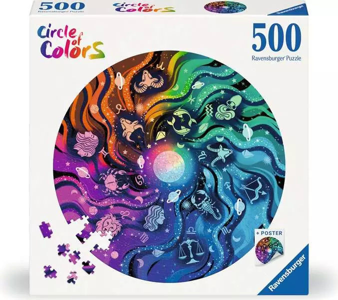 Astrology - Circle of Colors, 500 Pieces