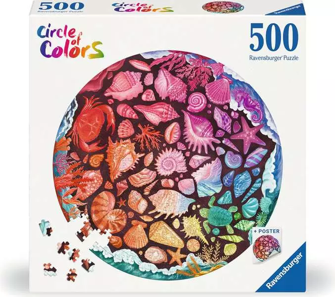 Seashells - Circle of Colors, 500 Pieces
