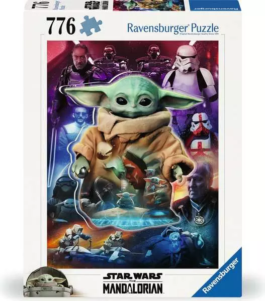 Star Wars: The Mandalorian - Grogu's Journey - Larger Puzzle Pieces, 776 Pieces