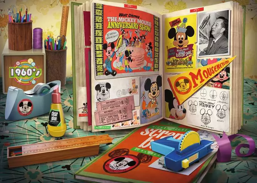 Disney: 1960 Mickey Mouse Moments - Collector's Edition, 1000 Pieces