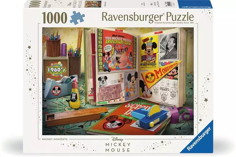 Disney: 1960 Mickey Mouse Moments - Collector's Edition, 1000 Pieces